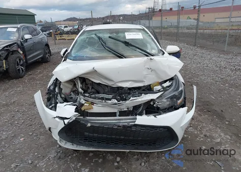 2020 Toyota Corolla Le z USA, uszkodzony, nr VIN 5YFEPRAE2LP101521